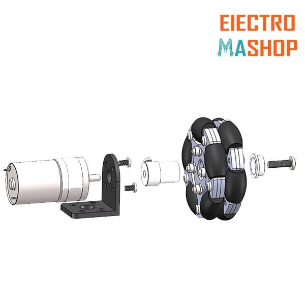 omni roue en métal – Image 2