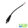 Jack Connecteur DC Power Male  5.5x2.1mm cable
