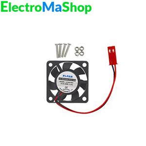 Boîtier + Ventilateur pour Raspberry Pi Maroc - ElectroMaShop