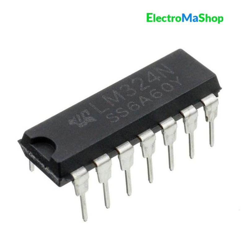Circuit amplificateur operationnel LM324N